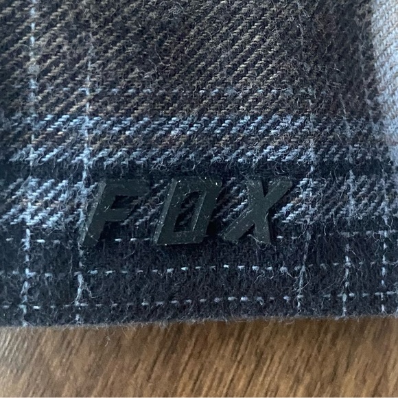 Men’s FOX flannel shirt - Picture 6 of 9